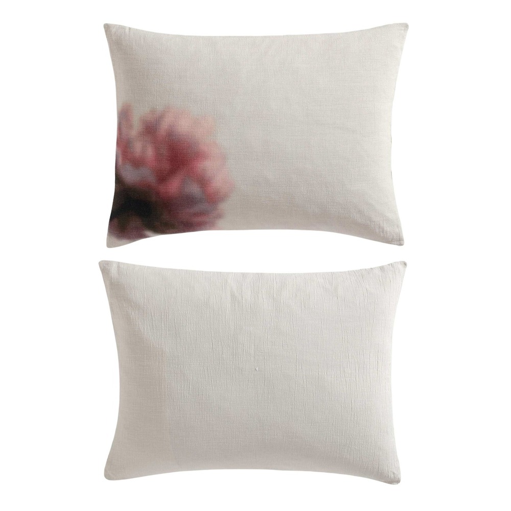 Calvin Klein Peony Print Cotton Gauze Standard Sham NEW